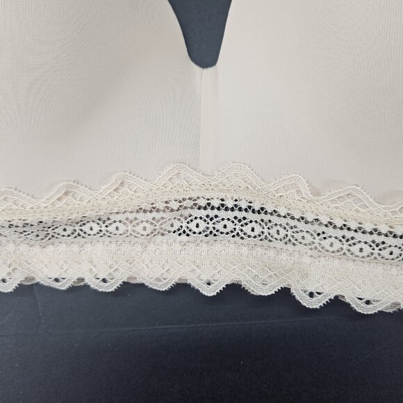 Rene Rofe Sz 36D Women Lingerie Nude Wireless Lightly Padded Contour/T-shirt Bra - Picture 2 of 9